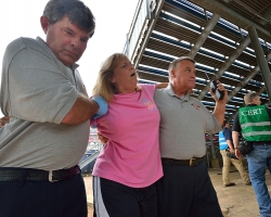 The University hosted an Emergency Training Drill. The purpose of the exercise is to give the university, city, and county officials an opportunity to rehearse their response plans in the event of an emergency. Photo by Robert Jordan/Ole Miss Communications