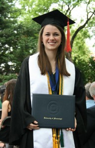 Joanna David, a Natchez native, received the annual Senior Leadership Award for the UM School of Engineering, among other awards.