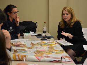 Ashley Ellis (at right), clinical assistant professor of pharmacy practice at the University of Mississippi, has been selected to the Leadership DeSoto Class of 2014.