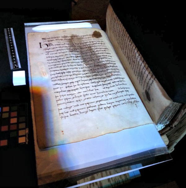 University of Mississippi students and UM English Professor Gregory Heyworth as part of "The Lazarus Project" team restored the Fourth Century text "Vercelli Codex Evangeliorum Vercellensis", which is known as "The Old Latin Gospels."