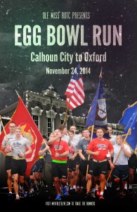 2nd Annual Egg Bowl Run scheduled for Monday, Nov. 24.