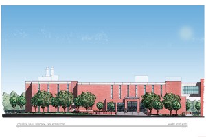 Construction on Coulter Hall is estimated to be completed in May 2015.