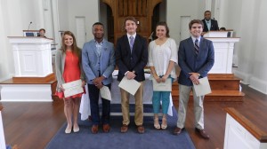 (Left to Right) Olivia Dear, Christopher Feazell, Dillon Hall, Alexis Smith, Loden Snell