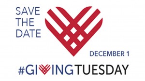 Giving Tuesday will take place on December 1.