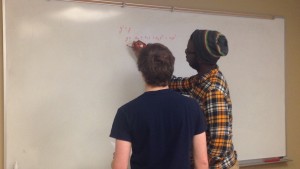 (Left to right) Alex Walters and Sherman Jones 