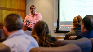 Gupta presents "Barbarians at the Gate: Do Women CEOs Face Greater Threat From Activist Investors Than Male CEOs?"