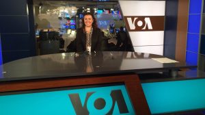 UM senior Linda Bardha, a computer science major from Tirana, Albania, spent her summer serving as an intern in Washington with the broadcasting organization Voice of America. VOA is funded by the U.S. government and works to supply accurate, balanced and comprehensive information to an international audience.