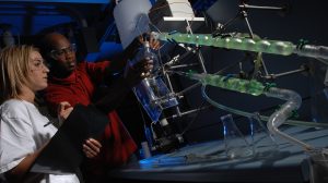 Biomedical Engineering students will soon be among those using chemical engineering laboratories such as the one pictured here. Classes in the new degree program begin Fall 2017. Photo by Kevin Bain.