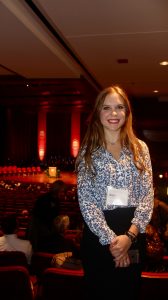 Alex Hicks during the Chancellor's Investiture.
