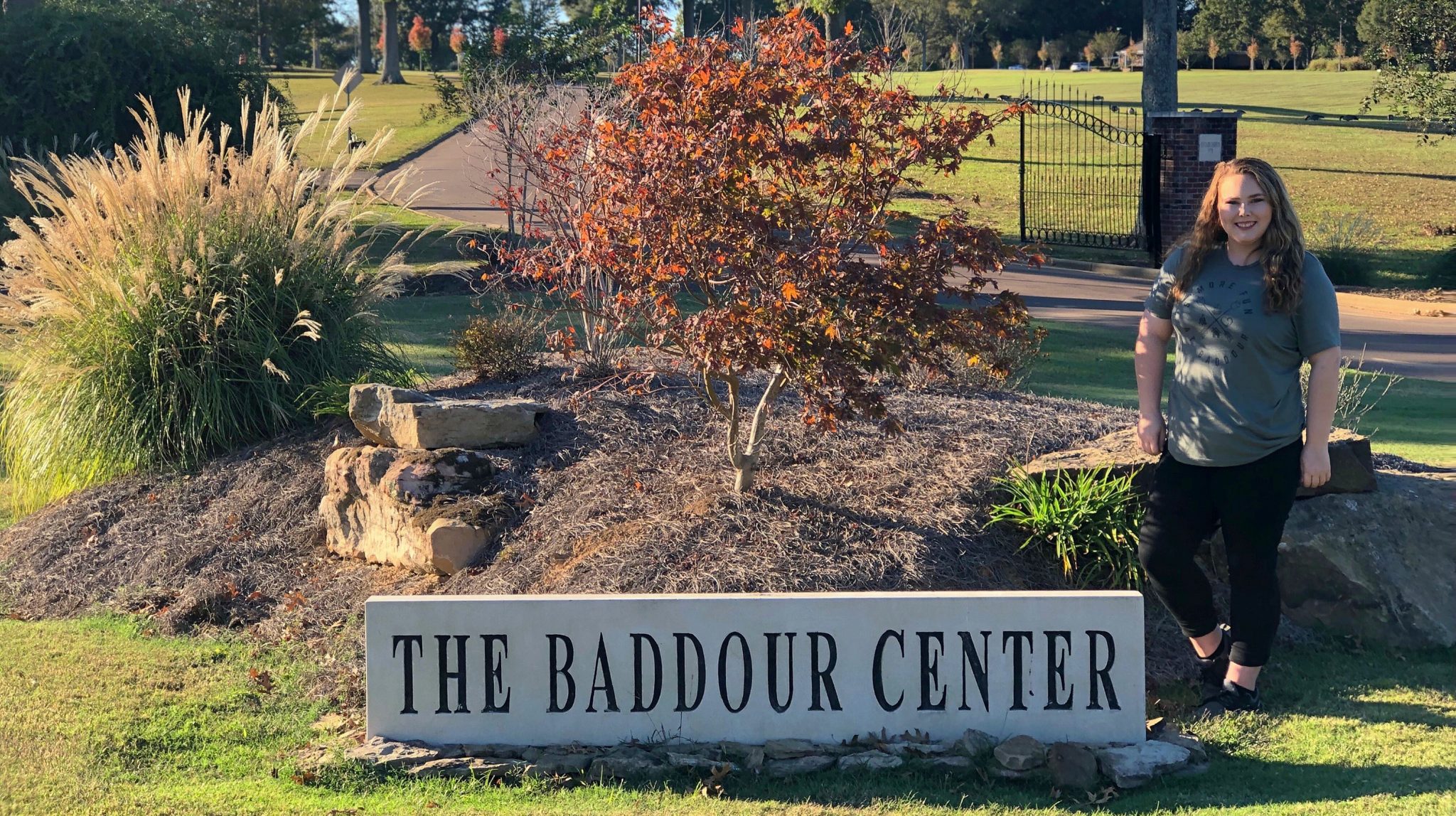 Through her undergraduate internship in the Department of Social Work, Andrea Hannaford, a second-year Master of Social Work student at the University of Mississippi, worked in the case management department at Baddour Center, a residential community in her hometown of Senatobia. Submitted photo