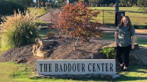 Through her undergraduate internship in the Department of Social Work, Andrea Hannaford, a second-year Master of Social Work student at the University of Mississippi, worked in the case management department at Baddour Center, a residential community in her hometown of Senatobia. Submitted photo